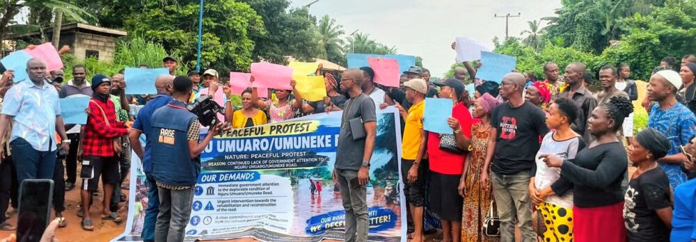 Imo Community, Nguru Umuaro, Tasks Uzodimma On ‘Horrible Road’
